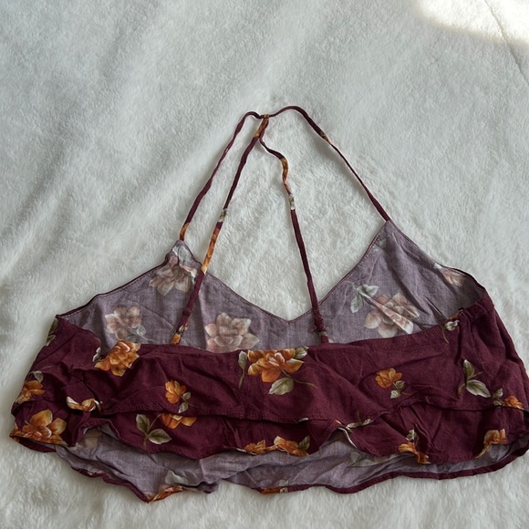 Floral print Halter Top - Picture 3 of 5